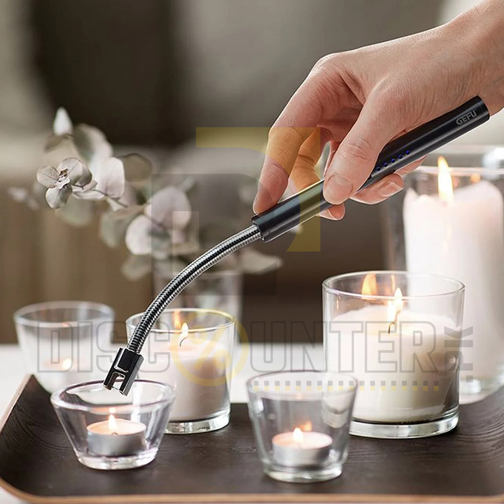 ELECTRIC RECHARGEABLE FLEXIBLE LIGHTER – WINDPROOF & FLAMELESS!