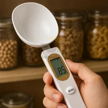 Digital Measuring Spoon Scale - Smart & Accurate Kitchen Tool ⚖️